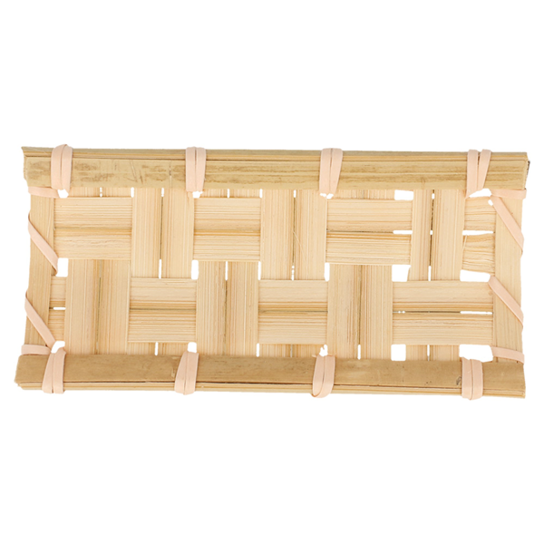 Garcia De Pou 24 MINI TEJAS 10 5x5 CM NATURAL BAMBÚ (1 UNID.)
