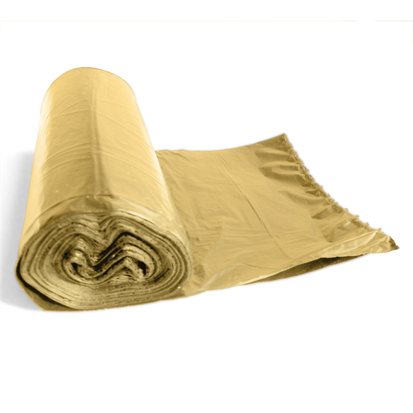 Garcia de pou 25 U. BOLSAS BASURA 15µ 50x55 CM CREMA HDPE (80 UNID.)