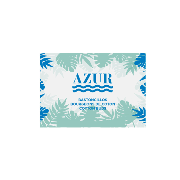 Garcia de pou 3 BASTONCITOS ENFUNDADOS BLANCO 'AZUR' 7 5 CM PAPEL (250 UNID.)