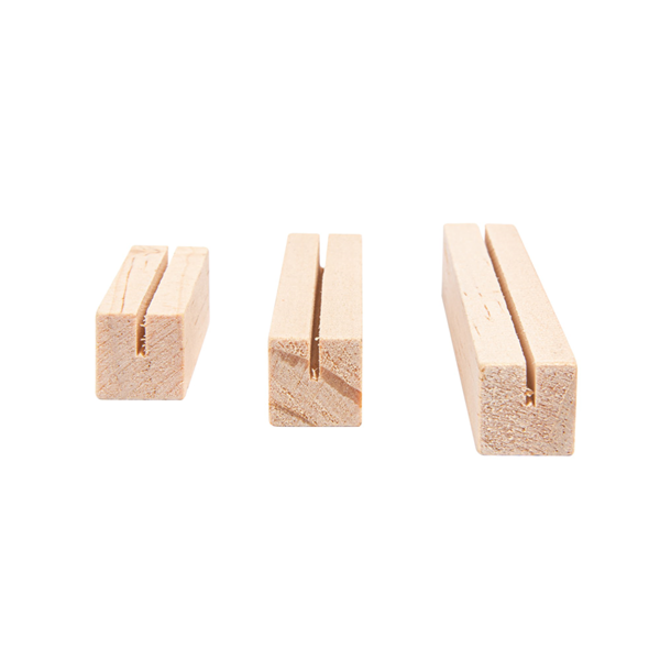 Garcia De Pou 3 U. BASES PARA PIZARRA NATURAL MADERA (10 UNID.)