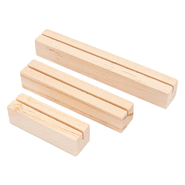 Garcia de pou 3 U. BASES PARA PIZARRA NATURAL MADERA (10 UNID.)