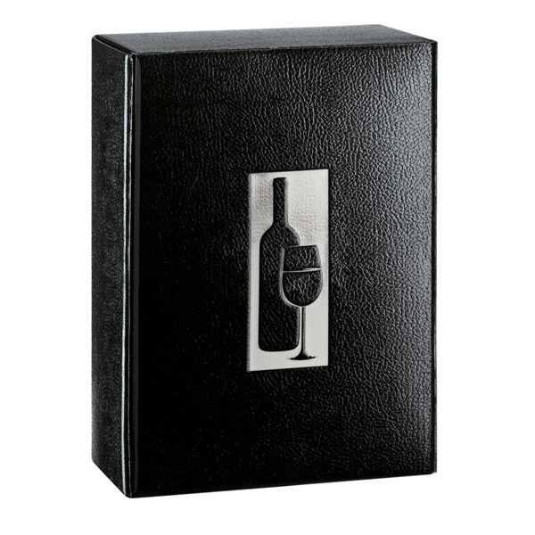 Garcia de pou 30 U. ESTUCHES 3 BOTELLAS 34x28x9 CM NEGRO CARTÓN (1 UNID.)