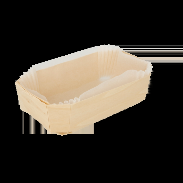 Garcia de pou 400 U. BARQUILLAS MADERA + MOLDES SILICONADOS 400 ML 14x9x4 5 CM NATURAL MADERA (1 UNID.)