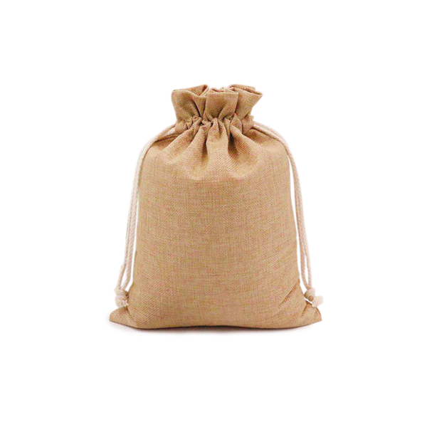 Garcia de pou 48 U. BOLSAS CON CIERRE 12 5x11 CM NATURAL YUTE (1 UNID.)