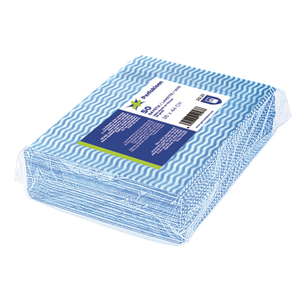 Garcia de pou 50 U. BAYETAS "PERFOKLEEN" 45 G/M2 36x42 CM AZUL VISCOSA (1 UNID.)