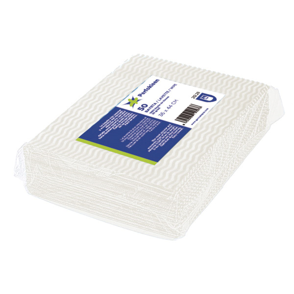 Garcia de pou 50 U. BAYETAS "PERFOKLEEN" 45 G/M2 36x42 CM BLANCO VISCOSA (1 UNID.)