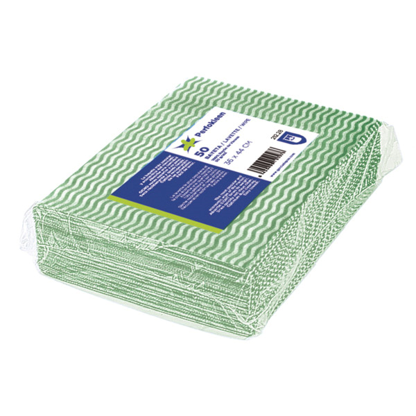 Garcia de pou 50 U. BAYETAS "PERFOKLEEN" 45 G/M2 36x42 CM VERDE VISCOSA (1 UNID.)
