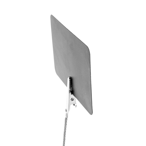 Garcia De Pou 50 U. MINI PIZARRAS "ALLIGATOR" 10 2x15 2 CM NEGRO PVC (1 UNID.)