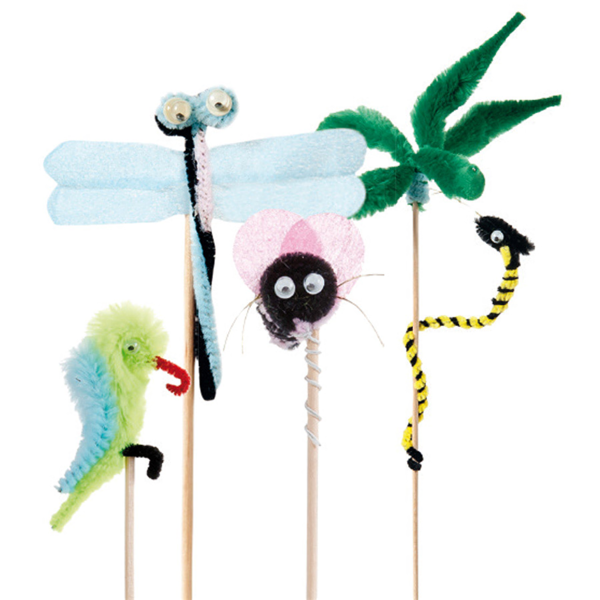 Garcia de pou ADORNOS HELADOS "CHENILLE" 19/26 (h) CM SURTIDO MADERA (100 UNID.)