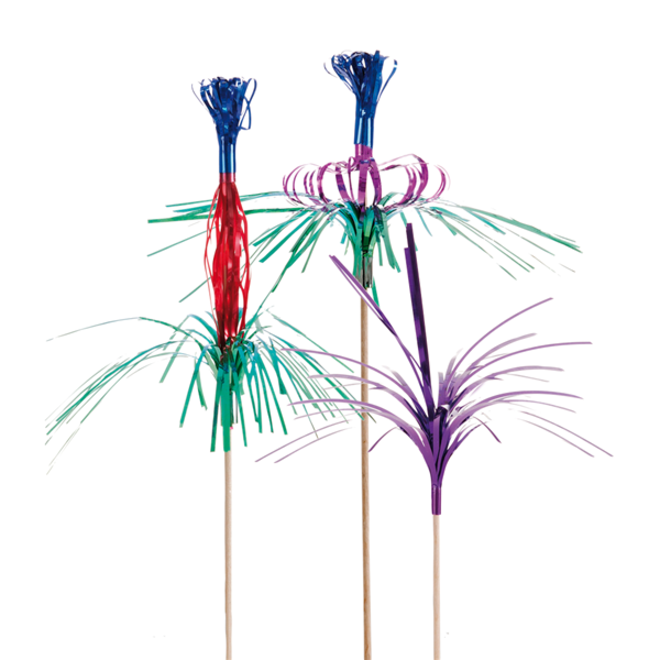 Garcia de pou ADORNOS HELADOS "METALIZADOS" 18/22 (h) CM SURTIDO MADERA (144 UNID.)