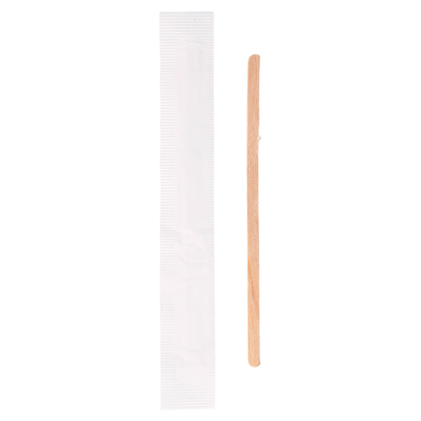 Garcia De Pou AGITADORES DE CAFÉ ENFUNDADOS INDIVIDUALMENTE 0 5x11x0 15 CM NATURAL MADERA (1000 UNID.)