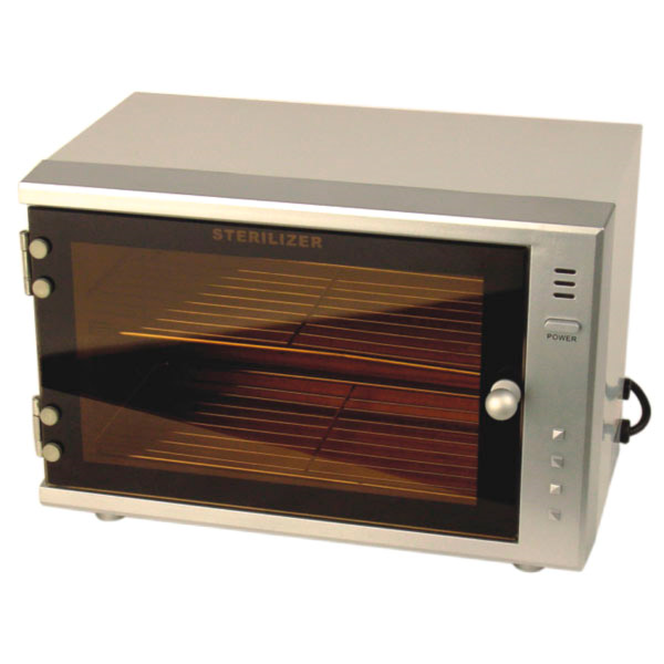 Garcia de pou ARMARIO ESTERILIZADOR PARA 10 CUCHILLOS 35 5x20 5x22 CM BLANCO METAL (1 UNID.)