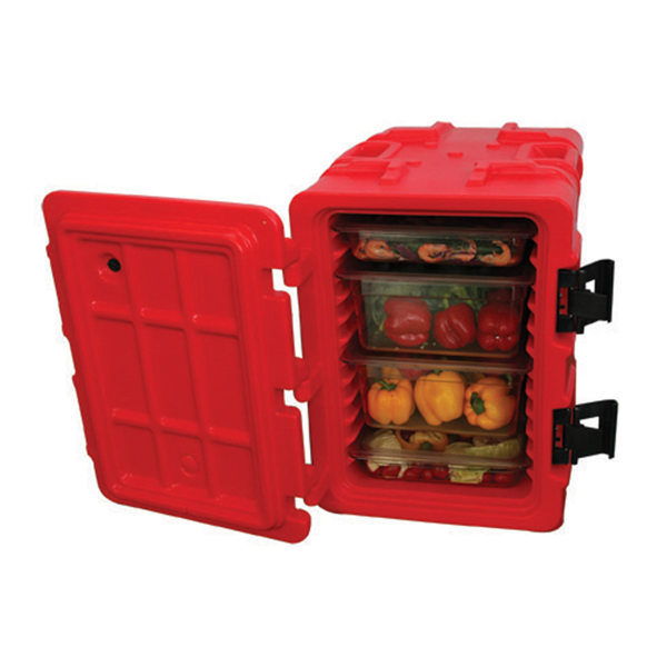 Garcia De Pou ARMARIO ISOTÉRMICO PARA 6 GN 1/1 90 L 62x43x64 CM ROJO PLÁSTICO (1 UNID.)