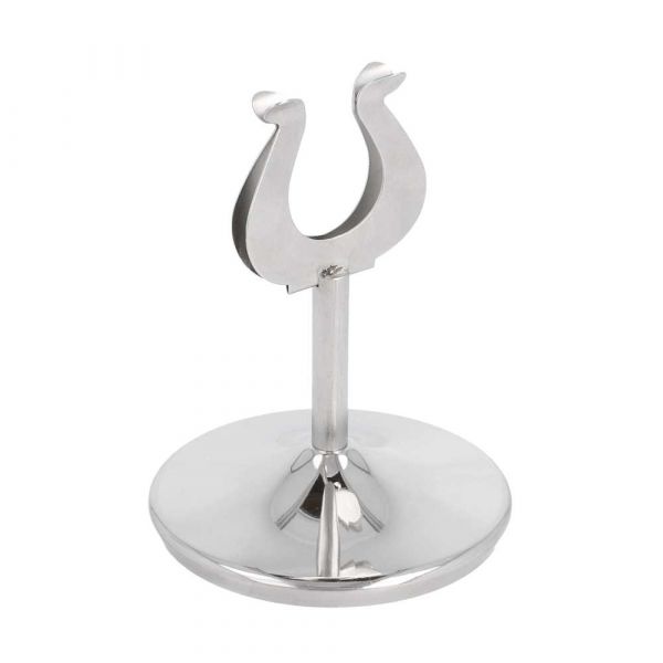 Garcia de pou ATRIL PARA NUMERACIÓN SOBREMESA Ø7 2x10 2 (h) CM PLATEADO INOX (1 UNID.)