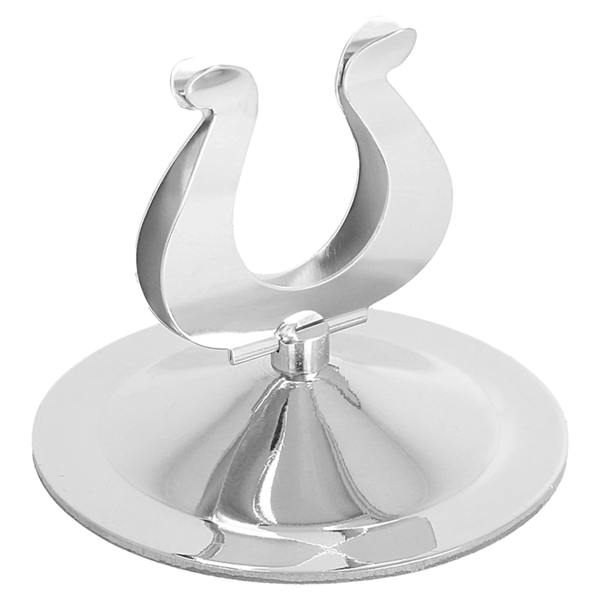 Garcia de pou ATRIL PARA NUMERACIÓN SOBREMESA Ø7 2x6 CM PLATEADO INOX (1 UNID.)