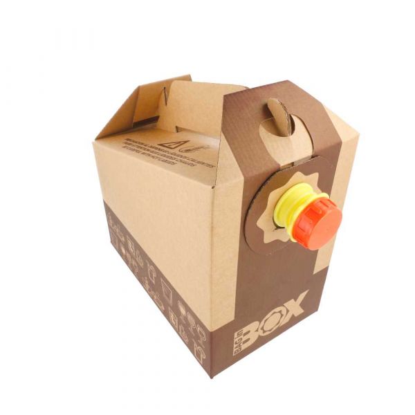 Garcia de pou BAG IN BOX 5 L - 160 OZ MARRÓN CARTÓN (25 UNID.)