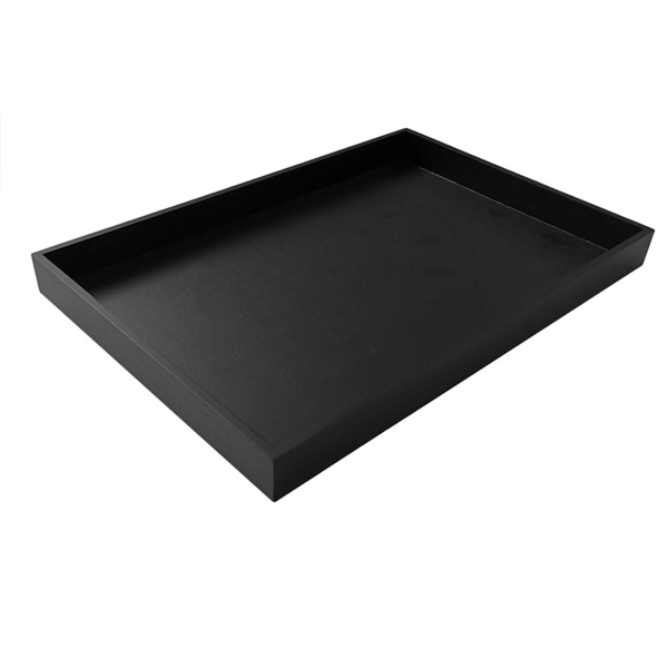 Garcia de pou BANDEJA 43x29x3 5 CM NEGRO MADERA (1 UNID.)