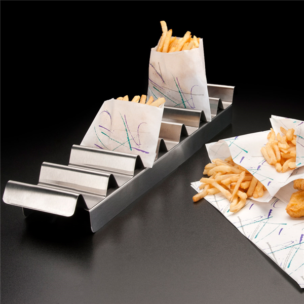 Garcia De Pou BANDEJA ALMACENAR "HOT DOGS" 'ARTINOX' 47 3x10 2x5 5 CM PLATEADO ACERO (1 UNID.)