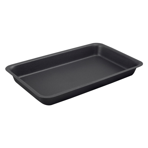 Garcia de pou BANDEJA FAST FOOD 'ARTINOX' 25 5x15 75x3 CM NEGRO INOX (1 UNID.)