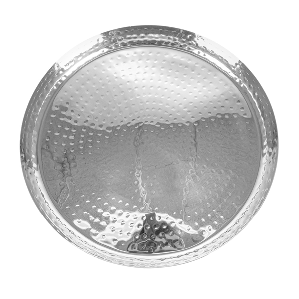 Garcia De Pou BANDEJA MARTILLEADA 'ARTINOX' Ø 30x2 7 CM PLATEADO INOX (1 UNID.)
