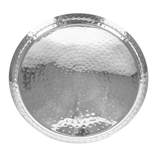 Garcia De Pou BANDEJA MARTILLEADA 'ARTINOX' Ø 37x2 8 CM PLATEADO INOX (1 UNID.)