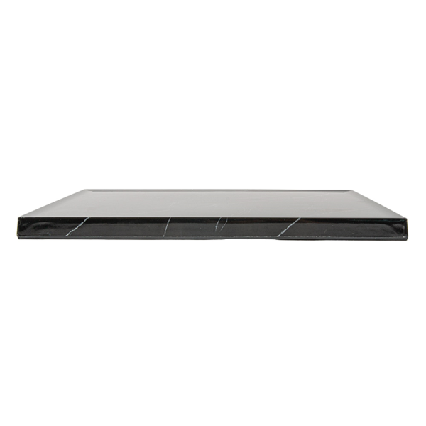 Garcia De Pou BANDEJA PARA BUFET 'ASAMI WARE' 32 5x26 5x1 7 CM SÍMIL MARMOL NEGRO MELAMINA (1 UNID.)