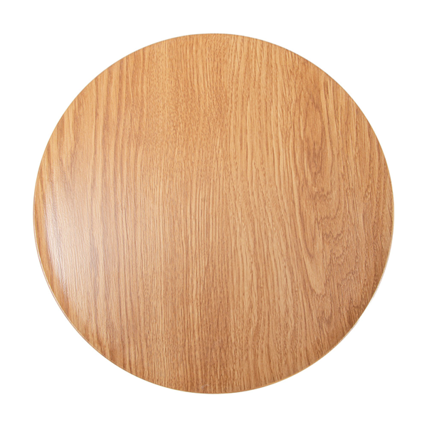 Garcia De Pou BANDEJA PARA BUFET 'ASAMI WARE' Ø 32x1 7 CM SÍMIL MADERA MELAMINA (1 UNID.)
