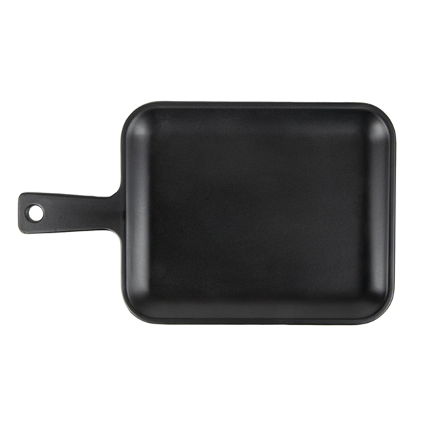 Garcia De Pou BANDEJA PRESENTACIÓN 'ASAMI WARE' 24x14 2x1 5 CM NEGRO MELAMINA (6 UNID.)