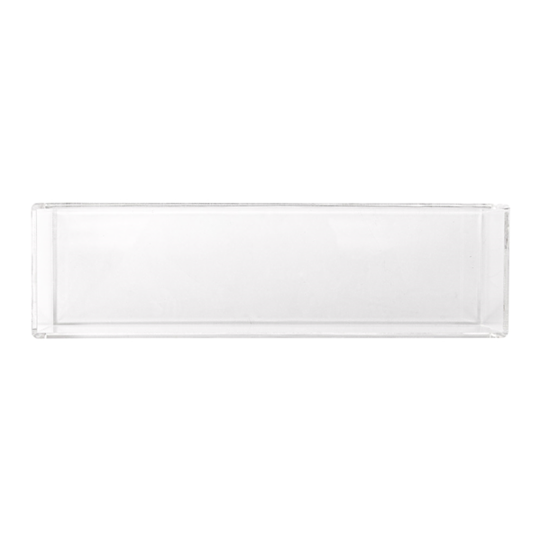 Garcia De Pou BANDEJA PRODUCTOS ACOGIDA 24x6 8x3 7 CM TRANSPARENTE METACRILATO (1 UNID.)