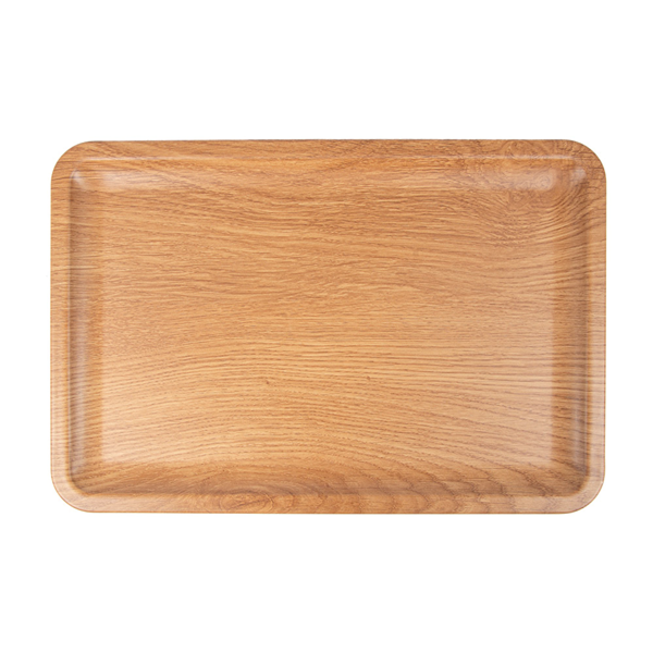 Garcia De Pou BANDEJA RECTANGULAR 'ASAMI WARE' 34 2x22x2 2 CM SÍMIL MADERA MELAMINA (1 UNID.)