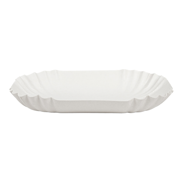 Garcia De Pou BANDEJAS 300 G/M2 15x12x2 CM BLANCO CARTÓN (2000 UNID.)