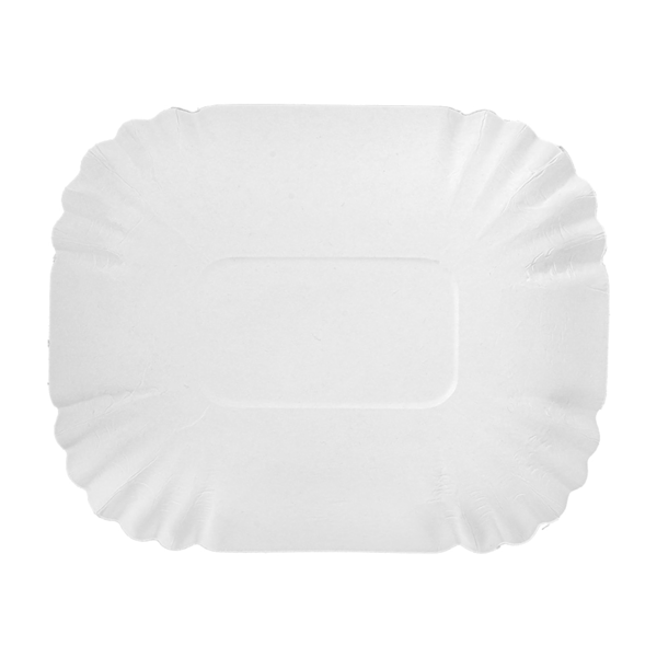 Garcia De Pou BANDEJAS 300 G/M2 15x12x2 CM BLANCO CARTÓN (2000 UNID.)