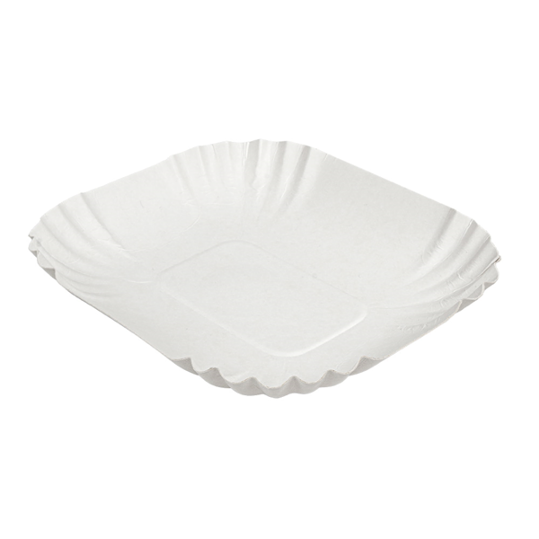 Garcia de pou BANDEJAS 300 G/M2 15x12x2 CM BLANCO CARTÓN (2000 UNID.)