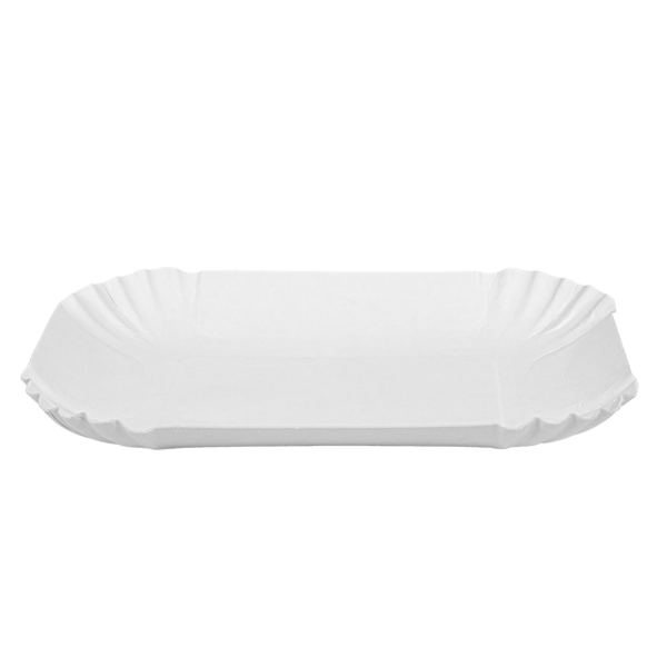 Garcia De Pou BANDEJAS 320 G/M2 18x13x3 CM BLANCO CARTÓN (1000 UNID.)