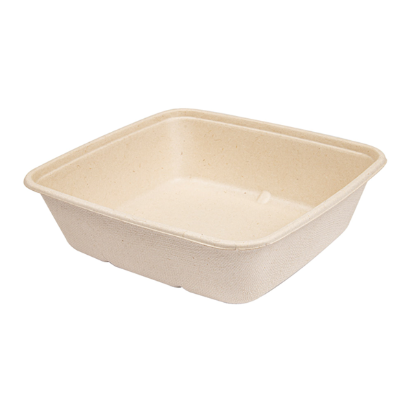 Garcia De Pou BANDEJAS 'BIONIC' 1250 ML 20x18 5x5 5 CM NATURAL BAGAZO (400 UNID.)