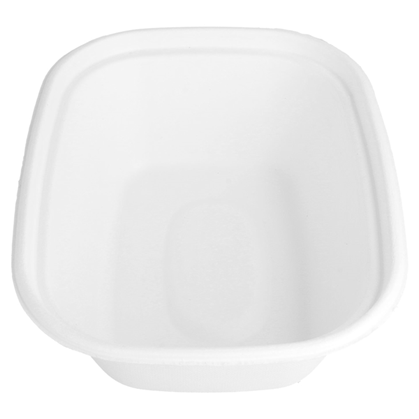 Garcia De Pou BANDEJAS 'BIONIC' 1800 ML 23 1x18 2x7 7 CM BLANCO BAGAZO (300 UNID.)