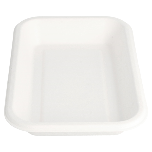 Garcia De Pou BANDEJAS 'BIONIC' 350 ML 18x12x2 5 CM BLANCO BAGAZO (600 UNID.)