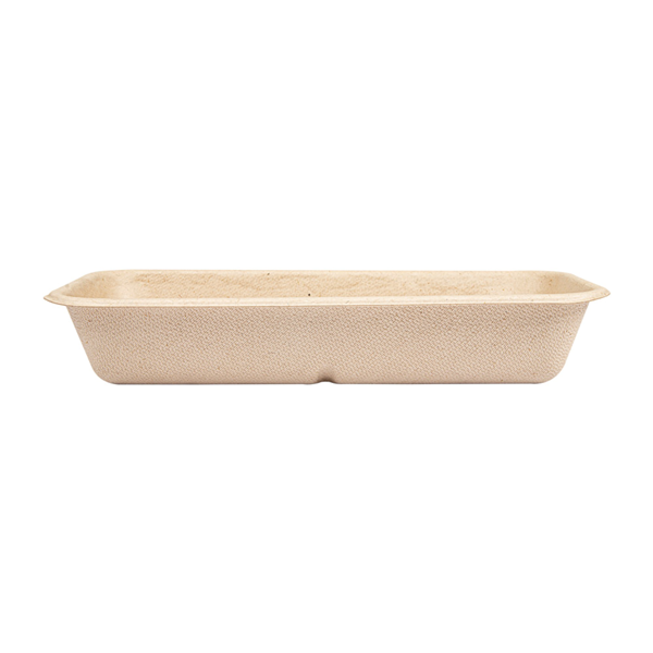 Garcia De Pou BANDEJAS 'BIONIC' 500 ML 20 9x10 7x3 5 CM NATURAL BAGAZO (400 UNID.)