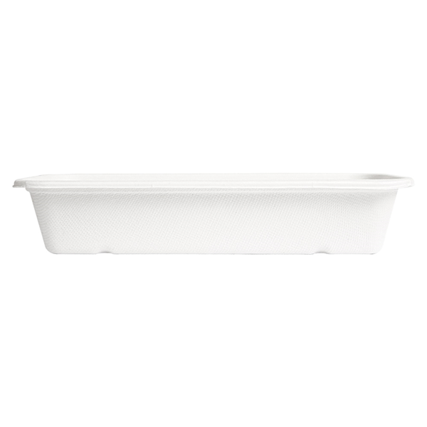 Garcia De Pou BANDEJAS 'BIONIC' 500 ML 22 5x9 6x4 3 CM BLANCO BAGAZO (600 UNID.)