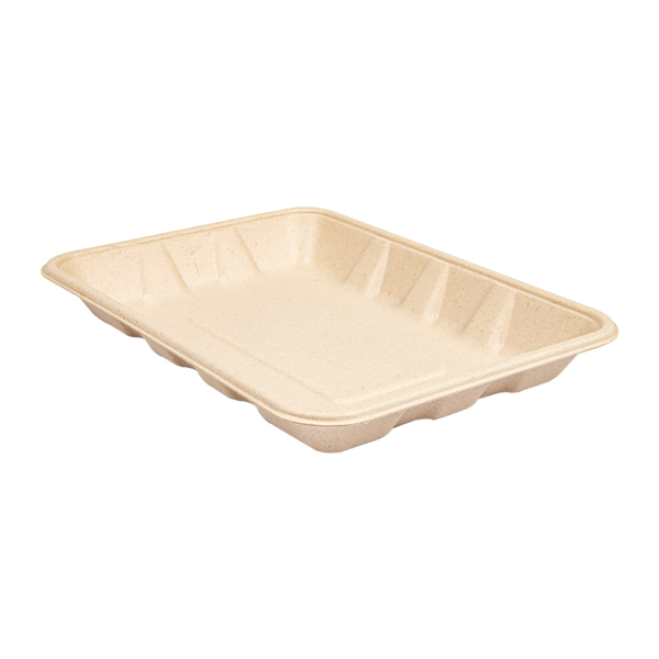 Garcia De Pou BANDEJAS 'BIONIC' 700 ML 23 7x17 3x3 CM NATURAL BAGAZO (400 UNID.)