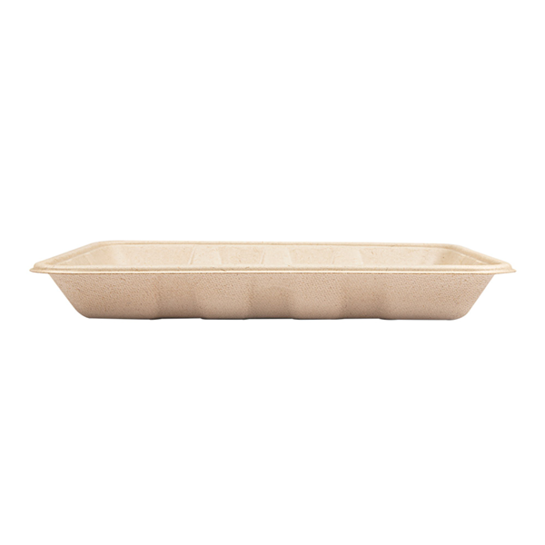 Garcia De Pou BANDEJAS 'BIONIC' 700 ML 23 7x17 3x3 CM NATURAL BAGAZO (400 UNID.)