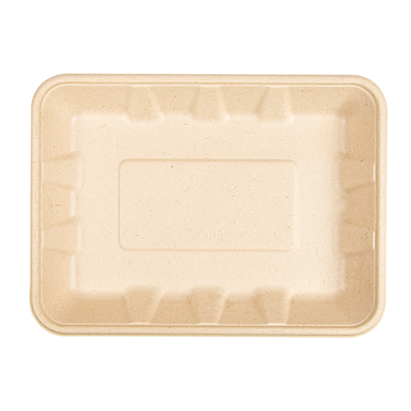 Garcia De Pou BANDEJAS 'BIONIC' 700 ML 23 7x17 3x3 CM NATURAL BAGAZO (400 UNID.)