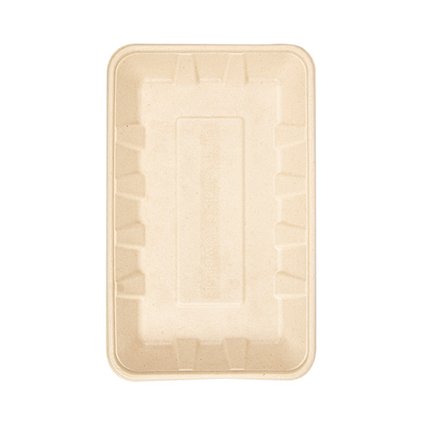 Garcia De Pou BANDEJAS 'BIONIC' 700 ML 26 8x16 7x2 6 CM NATURAL BAGAZO (400 UNID.)