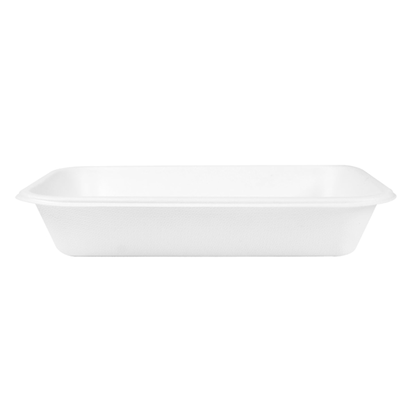 Garcia De Pou BANDEJAS 'BIONIC' 710 ML 21 5x14x3 7 CM BLANCO BAGAZO (600 UNID.)