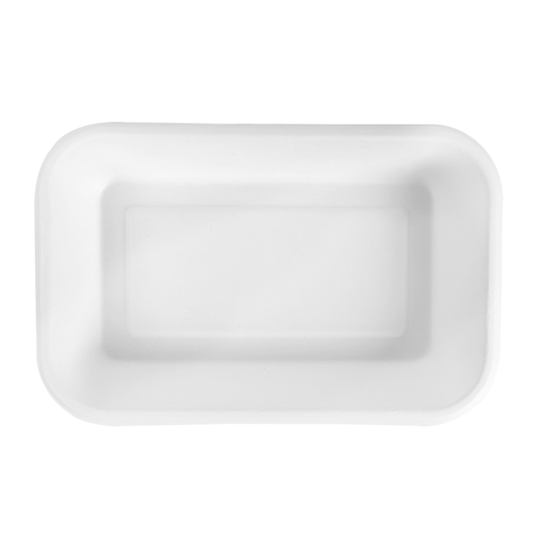 Garcia De Pou BANDEJAS 'BIONIC' 710 ML 21 5x14x3 7 CM BLANCO BAGAZO (600 UNID.)
