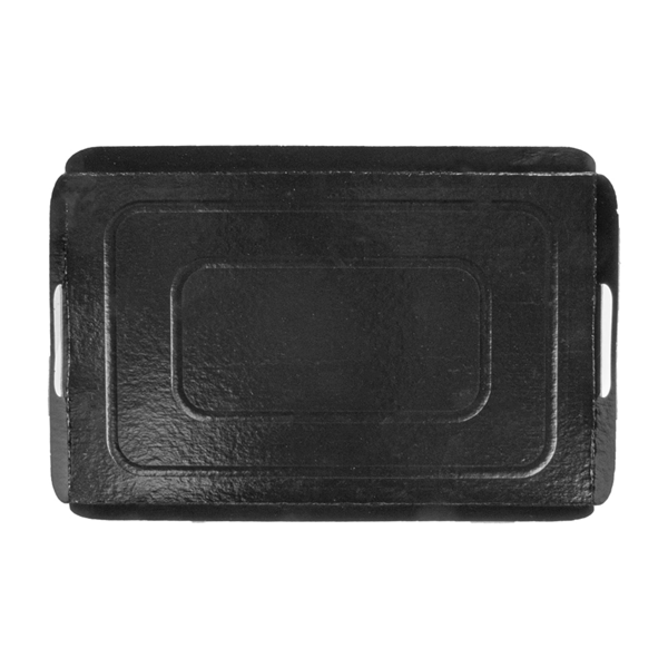 Garcia De Pou BANDEJAS CON ASAS 750 G/M2 15x24+2 CM NEGRO/ORO CARTÓN (100 UNID.)