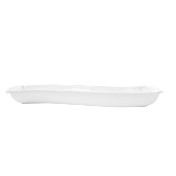 Garcia De Pou BANDEJAS FORMA "S" 30 5 CM BLANCO PORCELANA (6 UNID.)