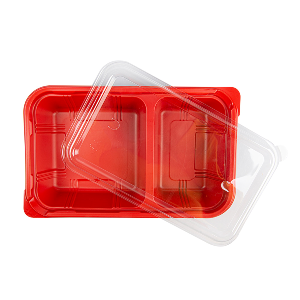 Garcia De Pou BANDEJAS MICROONDABLES COMIDA INDIVIDUAL 23 9x15x4 5 CM NEGRO PP (400 UNID.)