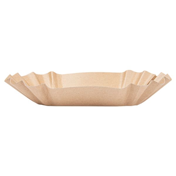 Garcia De Pou BANDEJAS OVALES 300 G/M2 17 5x10 5x3 CM NATURAL KRAFT (2000 UNID.)