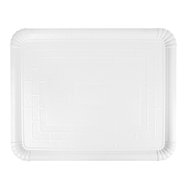 Garcia De Pou BANDEJAS PASTELERÍA - MEDIANAS 1270 G/M2 40x50 CM BLANCO CARTÓN (25 UNID.)